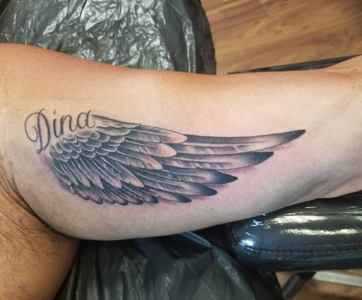 Explore heartagram tattoo ideas, creative tattoo ideas in Keyport, available at Taboo Tattoos