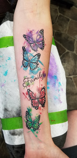 Explore number 8 tattoo ideas, creative tattoo ideas in Stetsonville, available at Solace Ink Company LLC