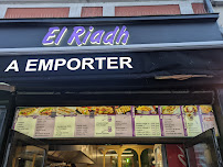El Riadh à Lille menu
