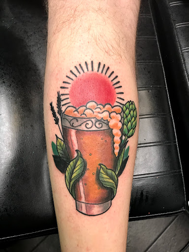 Explore quarter sleeve tattoo ideas for females, creative tattoo ideas in Kansas City, available at Golden Stag Tattoo and Gallery