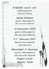 Carte du Ristorante Ul Taribul à Malgesso