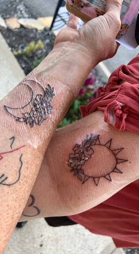 Explore marvel leg tattoo ideas, creative tattoo ideas in Excelsior Springs, available at Deviant Tattoo Studio