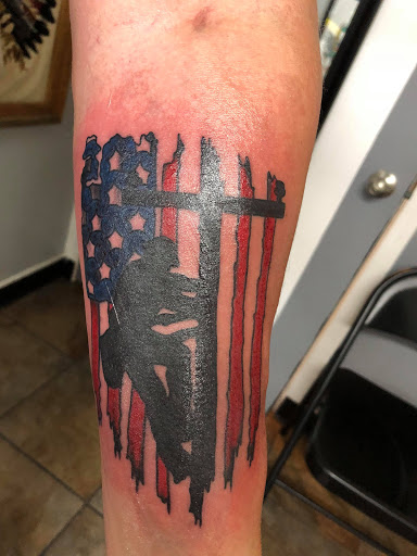 Explore rose vine tattoo ideas, creative tattoo ideas in Baton Rouge, available at Black Torch Tattoo