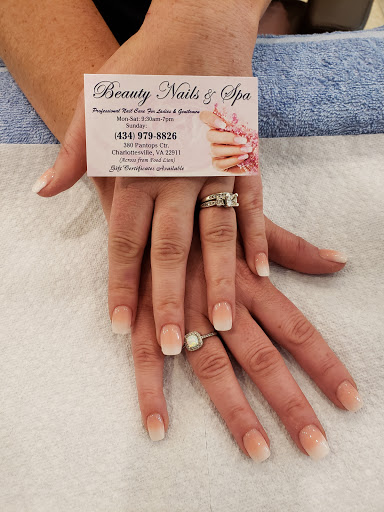 Nail Salon «Beauty Nail & Spa», reviews and photos, 380 S Pantops Dr, Charlottesville, VA 22911, USA