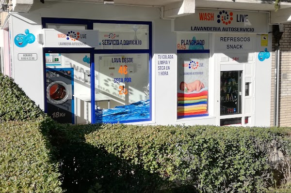 Lavanderia autoservicio Wash  Live