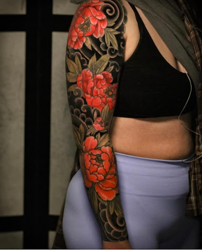 Explore tattoo ideas for male chest, creative tattoo ideas in Spokane, available at Anchored Art Tattoo