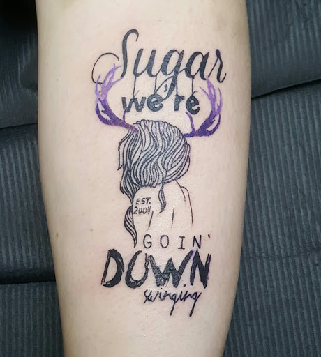 Explore magician tattoo ideas, creative tattoo ideas in Menomonee Falls, available at Color Bomb Tattoo Shop and Body Piercing