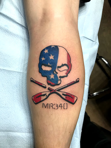 Explore collage tattoo ideas, creative tattoo ideas in Sioux Falls, available at Permanent Addictions