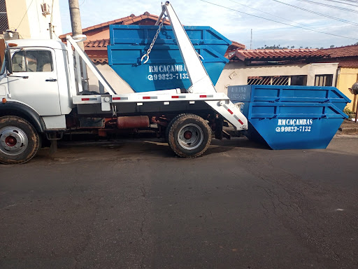 Logo da empresa - RM Caçambas