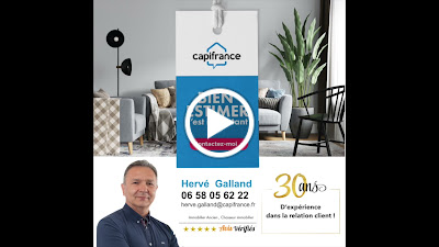 Hervé Galland Conseiller Immobilier Capifrance Rhône à Bron