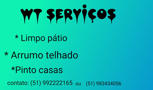 Logo da empresa - WT SERVIÇO