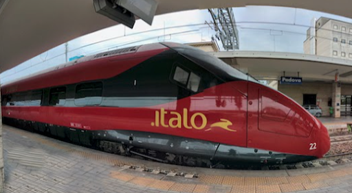 Treni ITALO, Stazione di Padova
