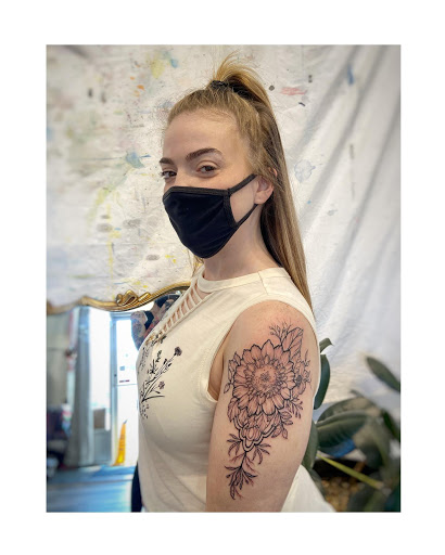 Explore forearm tree tattoo ideas, creative tattoo ideas in Moline, available at ARTIST AIMEE TATTOOS - AF Tattoo Studio