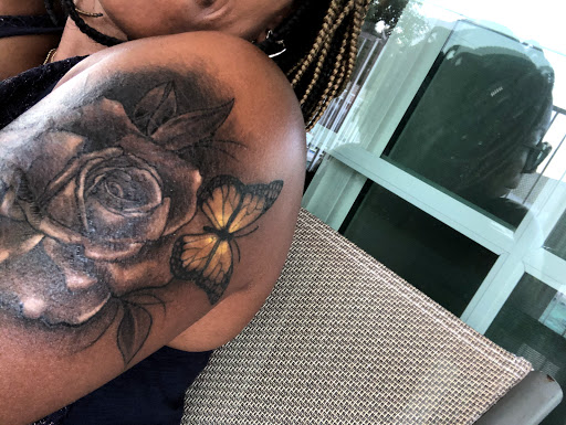 Explore lavender tattoo ideas, creative tattoo ideas in El Paso, available at Pumping Ink Tattoo Parlor