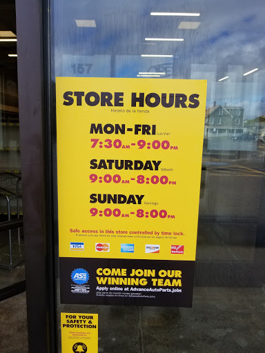 Auto Parts Store «Advance Auto Parts», reviews and photos, 157 Washington St, Hudson, MA 01749, USA