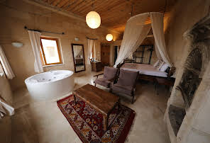 Helike Cave Hotel - Kapadokya Jakuzili Oteller