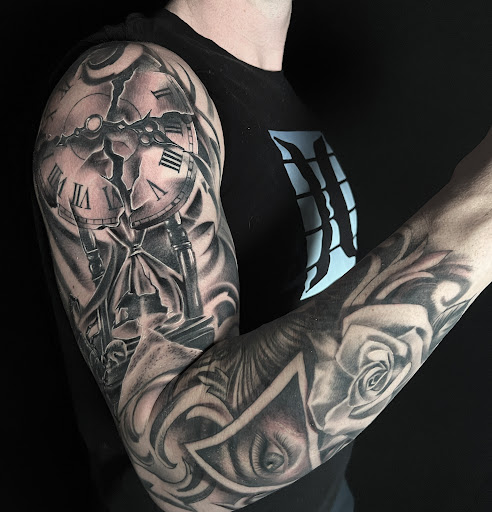 Explore unique semicolon tattoo ideas, creative tattoo ideas in Montgomery, available at Flying Eye Tattoo Studio