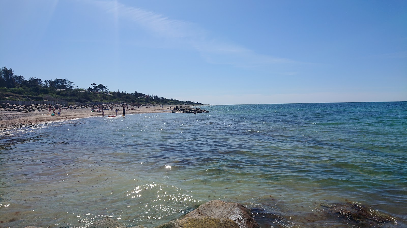 Foto de Tinkerup Beach con recta y larga