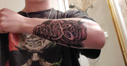 Explore tattoo ideas shoulder blade, creative tattoo ideas in Copperas Cove, available at Chris Baileys Forever Tattoos