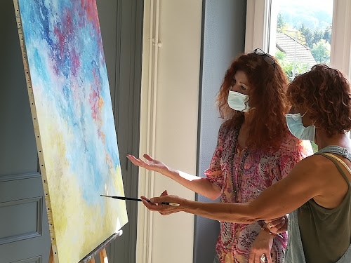 Cours de peinture Anne Gariglio à Drumettaz-Clarafond