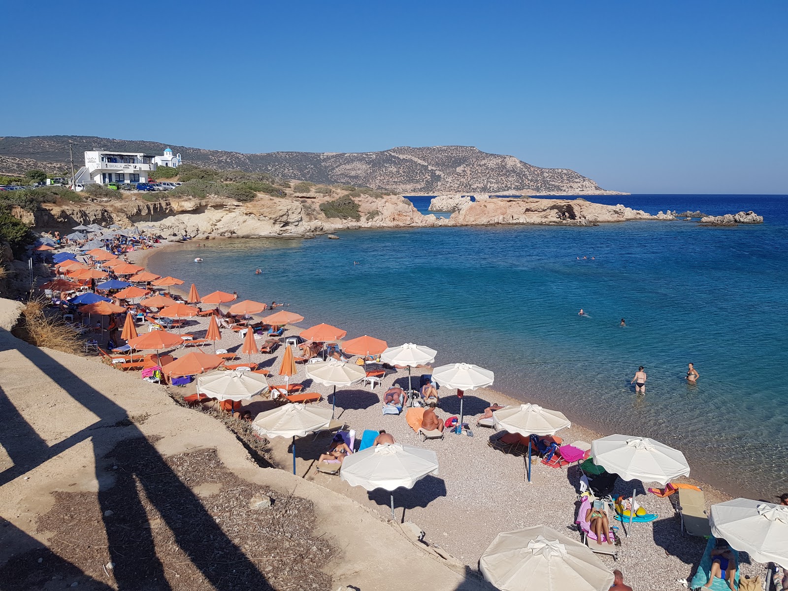 Foto van Votsalakia beach met kleine baai