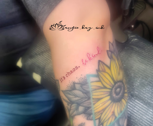 Explore small arrow tattoo ideas, creative tattoo ideas in Casper, available at Luna & Lotus Amethyst Ink Angie Kay