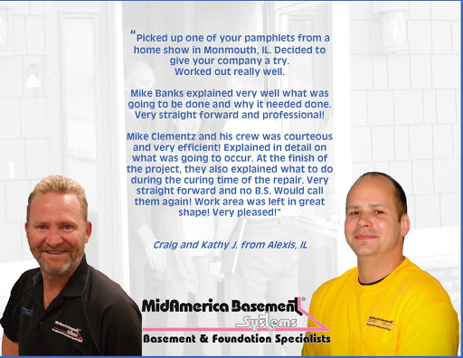 Waterproofing Company «MidAmerica Basement Systems», reviews and photos