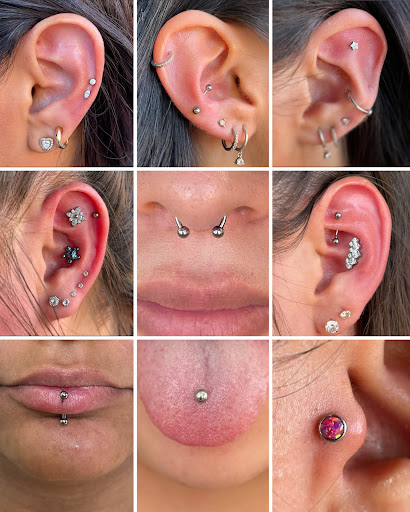 Explore tie dye tattoo ideas, creative tattoo ideas in El Paso, available at Piercing polis