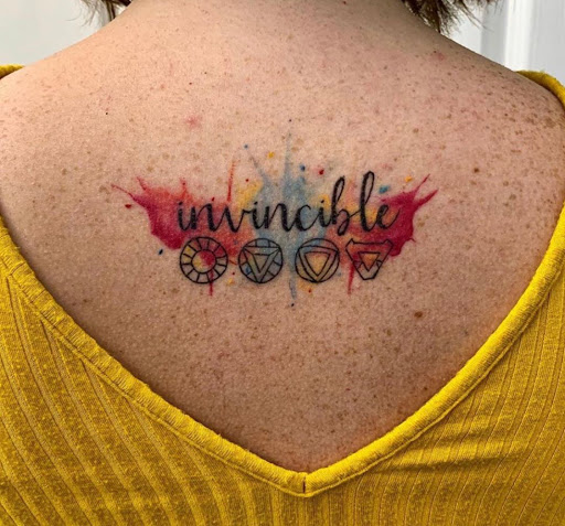 Explore crossword tattoo ideas, creative tattoo ideas in Miami Beach, available at Salvation Tattoo Lounge