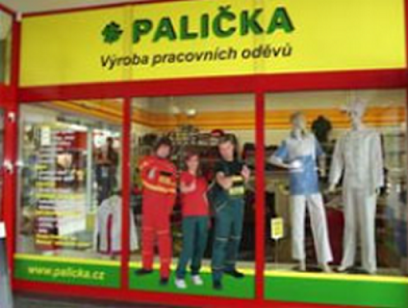 PALIČKA s.r.o. Pěnčín - výroba, nákup a prodej pracovních oděvů a ochranných pracovních pomůcek - Laškov, Prostějov, Olomouc