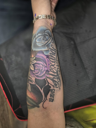 Explore dog groomer tattoo ideas, creative tattoo ideas in Ocala, available at Black Lotus Tattoo & Art Gallery Inc