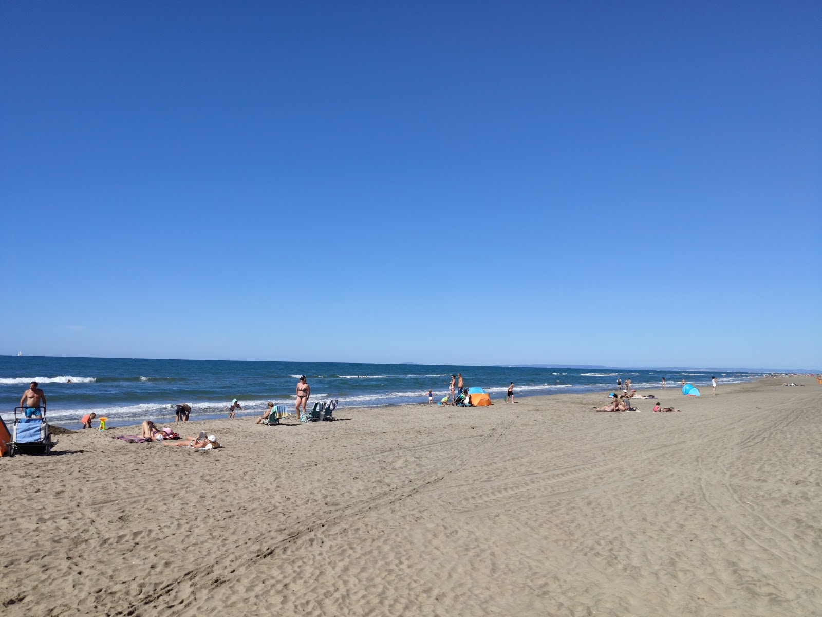 Foto von Espiguette wild beach mit sehr sauber Sauberkeitsgrad