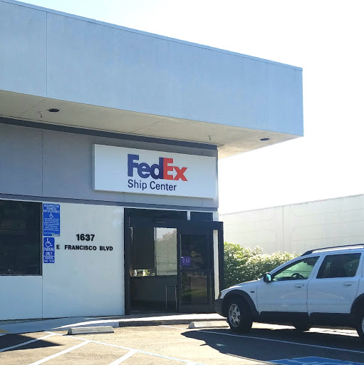 Shipping and Mailing Service «FedEx Ship Center», reviews and photos, 1637 Francisco Blvd E, San Rafael, CA 94901, USA