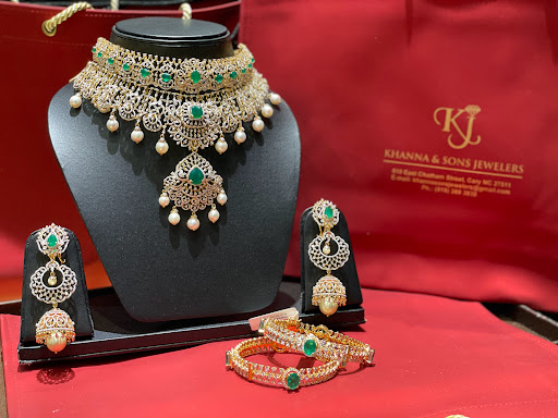 Jeweler «Khanna & Sons Jewelers», reviews and photos, 800 E Chatham St, Cary, NC 27511, USA