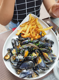 Moules-frites du Restaurant Cristal Kfé à Biarritz - n°10