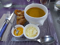 Soupe de potiron du Restaurant français Le Panoramic à La Londe-les-Maures - n°4