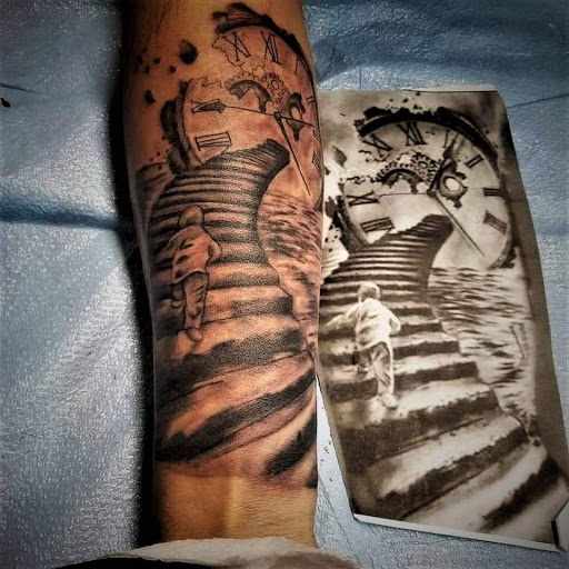 Explore simple memorial tattoo ideas, creative tattoo ideas in Salt Lake City, available at Koi Dragon Tattoos