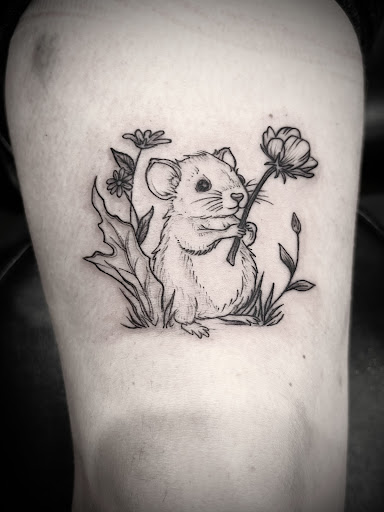 Explore full leg tattoo ideas, creative tattoo ideas in Albuquerque, available at Dark Mark Arts