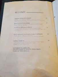 Menu / carte de Restaurant Chez Bartolo à Paris