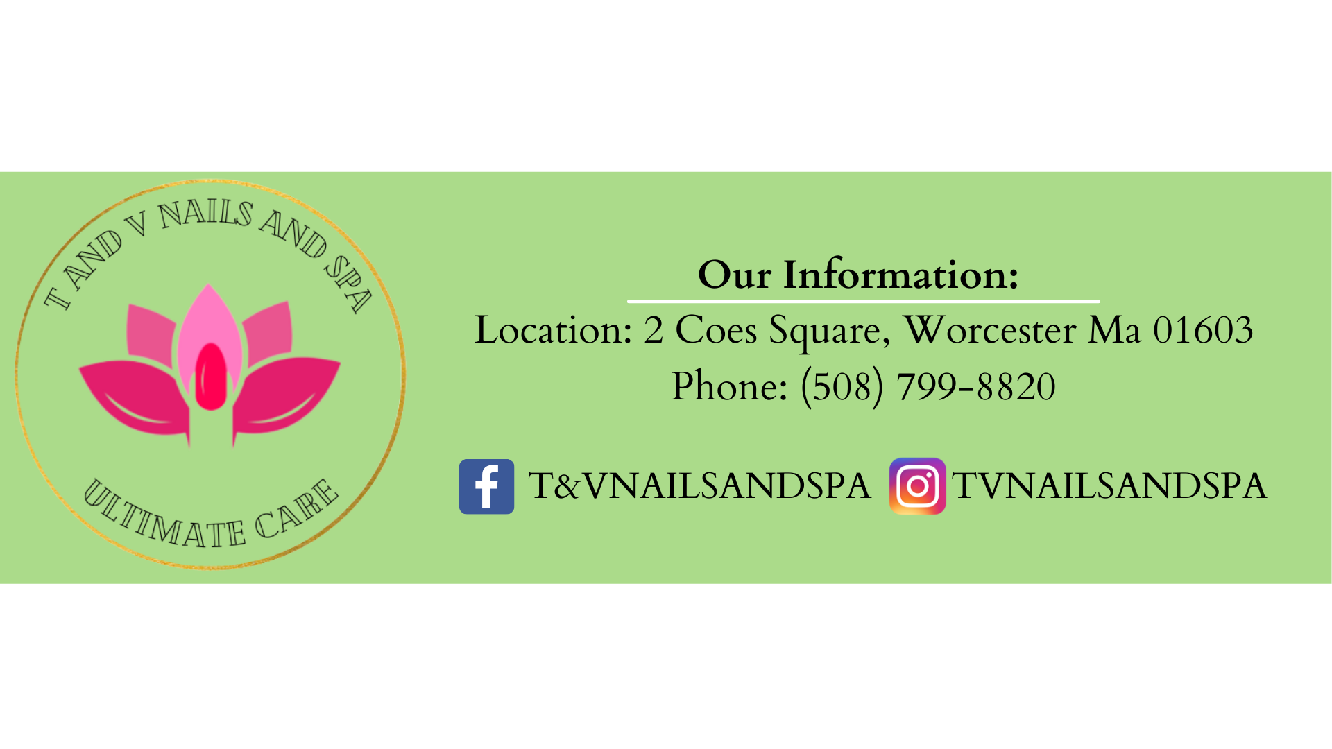 T & V Nails and Spa