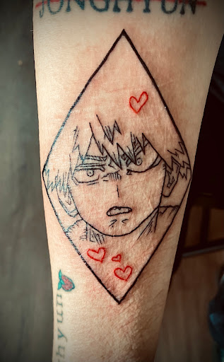 Explore 90's tattoo ideas, creative tattoo ideas in Richmond, available at Loose Screw Tattoo