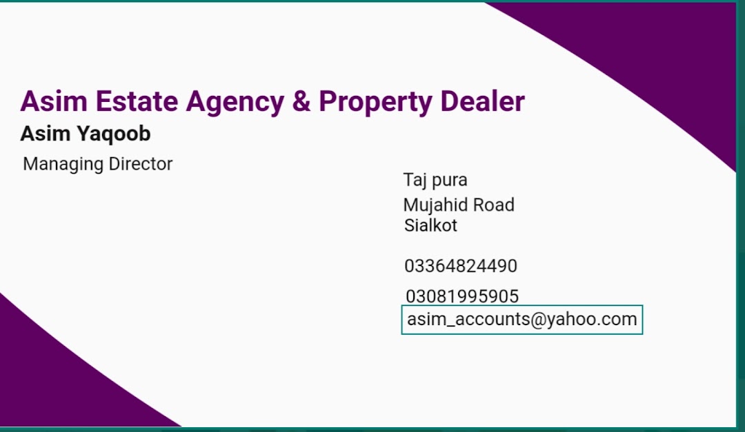Asim Estate Agency & Property Dealer