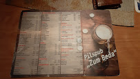 Menu du Pilspub à Vohenstrauß