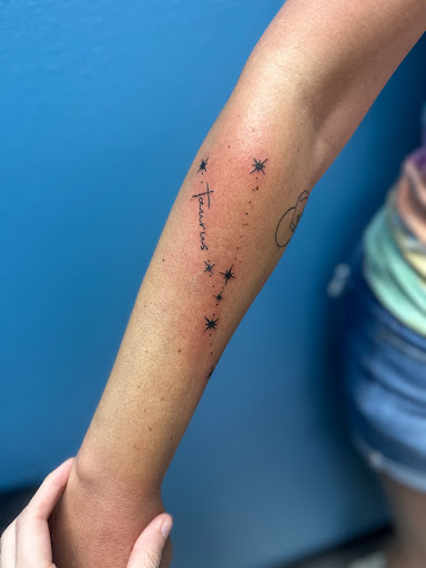 Explore evolution tattoo ideas, creative tattoo ideas in Foley, available at Symbolic Ink Tattoo Studio