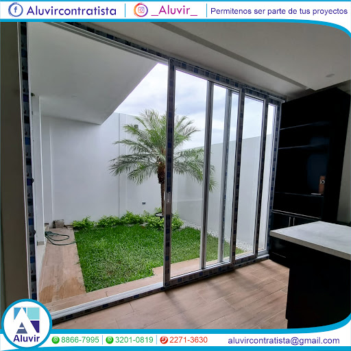 Aluvir - Vidrio - Aluminio - Puertas y Ventanas de PVC - Pasamanos - Puertas para Baño - Espejos