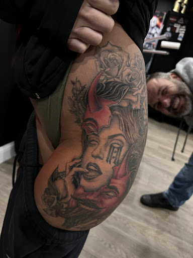 Explore tattoo ideas for drummers, creative tattoo ideas in Oak Forest, available at Silver Raven Tattoos