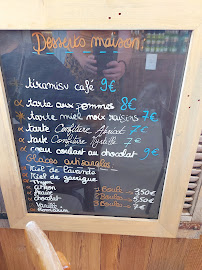 Menu du Le Relais des Balcons à Rougon