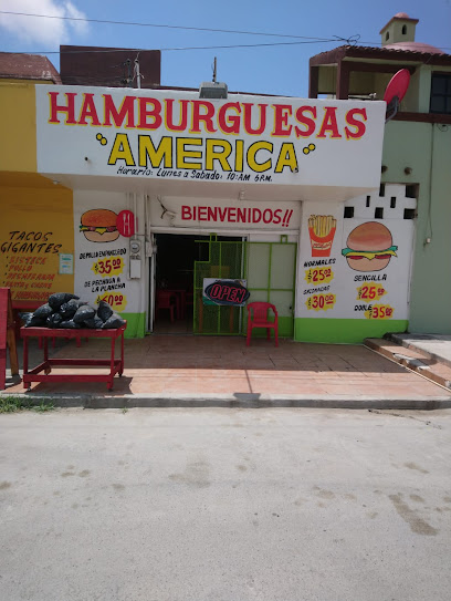 HAMBURGUESAS AMéRICA