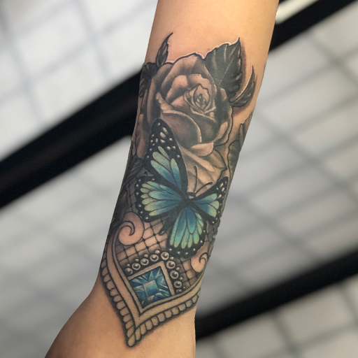 Explore texas flag tattoo ideas, creative tattoo ideas in Oviedo, available at YTL studios INK