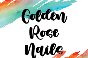 Golden Rose Nails